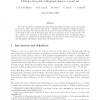 Fitting a two-joint orthogonal chain to a point set